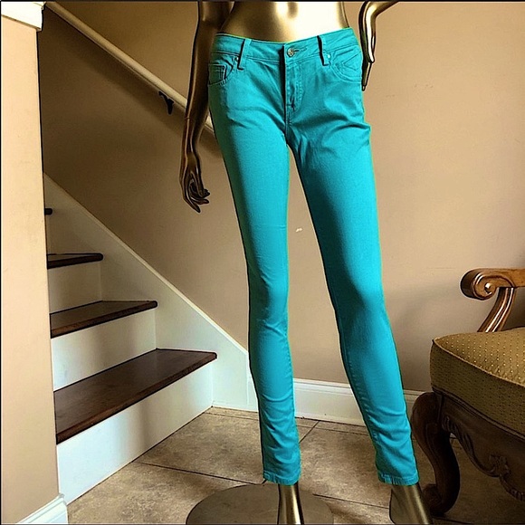 VIGOSS Woman’s 26 Super Skinny The Jagger Premium Bright Colored Denim - Picture 11 of 11